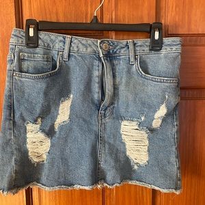 Forever 21 Jean mini skirt size 28